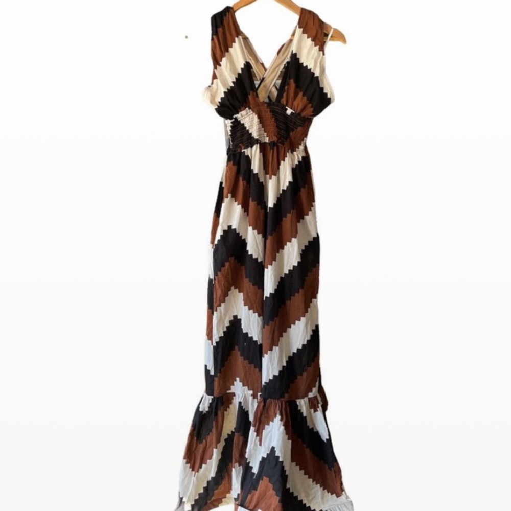 Plenty by Tracy Reese chevron stripe xs dress